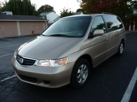 Mesa Beige Metallic Honda Odyssey EX.  Click to enlarge.