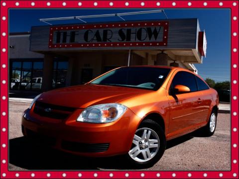 Sunburst Orange Metallic Chevrolet Cobalt LS Coupe.  Click to enlarge.