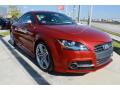  2011 Audi TT Volcano Red Metallic #1