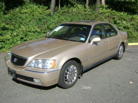 Naples Gold Metallic Acura RL 3.5 Sedan.  Click to enlarge.