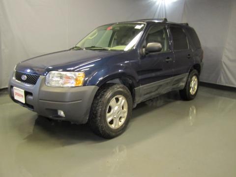 True Blue Metallic Ford Escape XLT V6 4WD.  Click to enlarge.