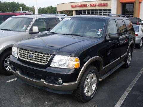 Black Ford Explorer Eddie Bauer.  Click to enlarge.