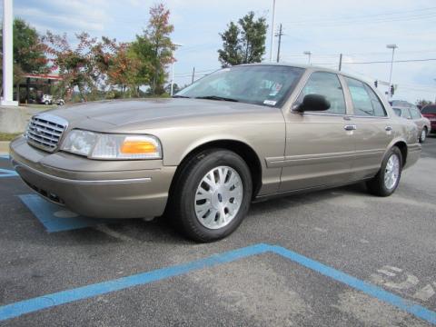 Arizona Beige Metallic Ford Crown Victoria LX.  Click to enlarge.