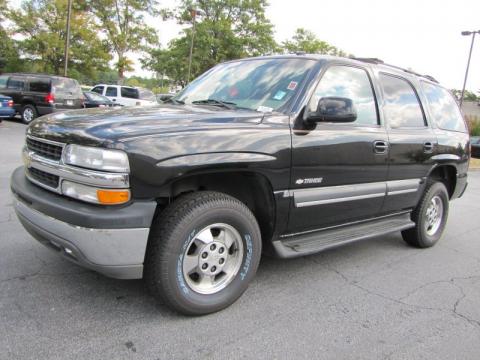 Black Chevrolet Tahoe LT.  Click to enlarge.