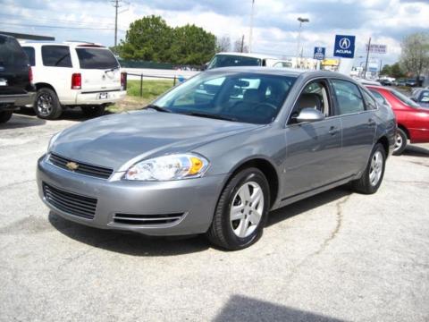 Dark Silver Metallic Chevrolet Impala LS.  Click to enlarge.