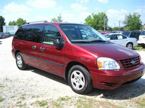 Dark Toreador Red Metallic Ford Freestar SE.  Click to enlarge.