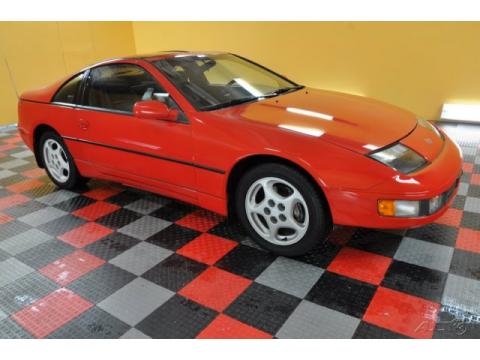 Scarlet Red Nissan 300ZX Coupe.  Click to enlarge.