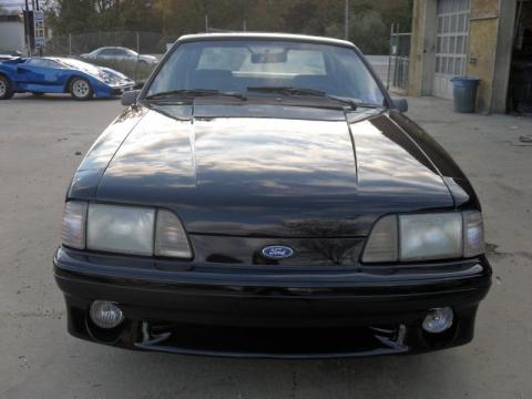 Black Ford Mustang GT Coupe.  Click to enlarge.