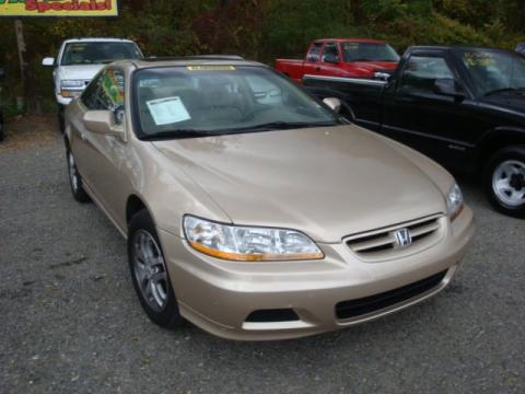 Naples Gold Metallic Honda Accord EX V6 Coupe.  Click to enlarge.