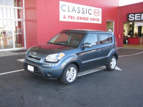 Denim Blue Kia Soul +.  Click to enlarge.