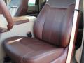  2011 Ford F350 Super Duty Chaparral Leather Interior #25