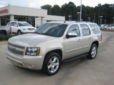 Gold Mist Metallic Chevrolet Tahoe LTZ.  Click to enlarge.