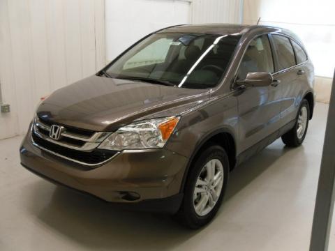 Urban Titanium Metallic 2011 Honda CR-V EX-L 4WD with Black interior Urban 