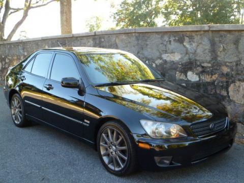 Black Onyx Lexus IS 300.  Click to enlarge.