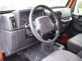  2001 Jeep Wrangler Agate Black Interior #27