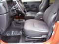  2001 Jeep Wrangler Agate Black Interior #28