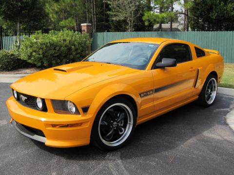 Grabber Orange Ford Mustang GT/CS California Special Coupe.  Click to enlarge.