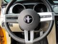  2008 Ford Mustang GT/CS California Special Coupe Steering Wheel #19