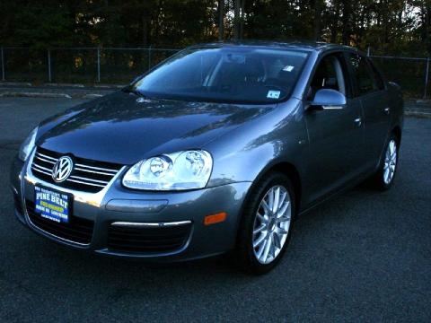 Platinum Grey Metallic Volkswagen Jetta Wolfsburg Edition Sedan.  Click to enlarge.