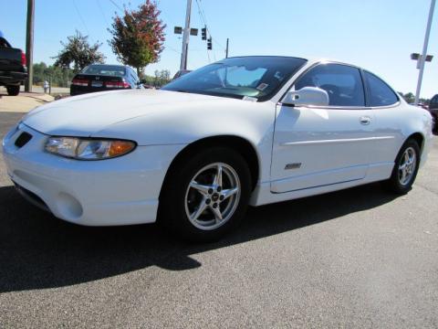 Arctic White Pontiac Grand Prix GTP Coupe.  Click to enlarge.