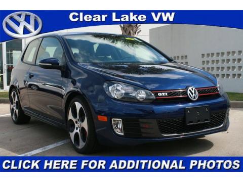 Shadow Blue Metallic Volkswagen GTI 2 Door.  Click to enlarge.
