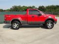  2004 Ford F150 Bright Red #2