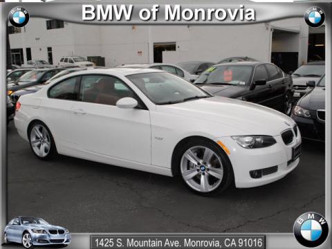 Alpine White BMW 3 Series 335i Coupe.  Click to enlarge.