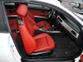  2009 BMW 3 Series Coral Red/Black Dakota Leather Interior #4