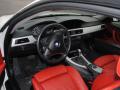  Coral Red/Black Dakota Leather Interior BMW 3 Series #14