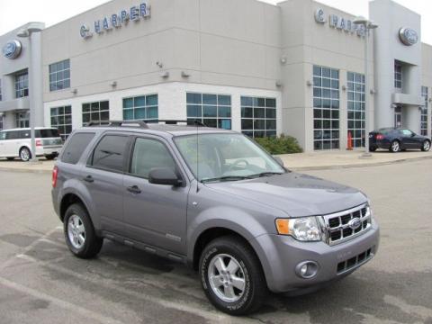 Tungsten Grey Metallic Ford Escape XLT V6 4WD.  Click to enlarge.