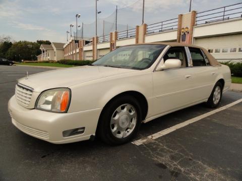 White Diamond Pearl Cadillac DeVille Sedan.  Click to enlarge.