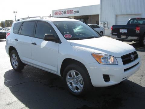 Toyota Rav4 2011 White. Super White 2011 Toyota RAV4 I4 with Ash interior Super White Toyota RAV4 I4