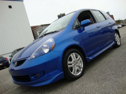 Vivid Blue Pearl Honda Fit Sport. Click to enlarge. Vivid Blue Pearl Honda Fit Sport. Click to enlarge.