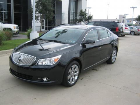 Carbon Black Metallic Buick LaCrosse CXS.  Click to enlarge.