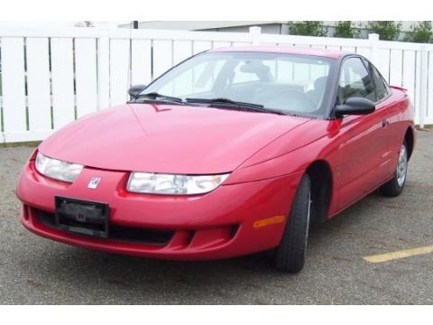 Medium Red Saturn S Series SC1 Coupe.  Click to enlarge.