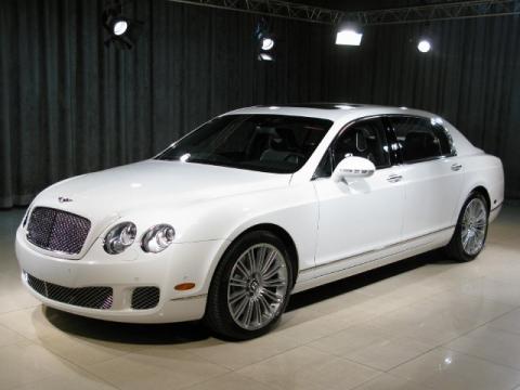 Glacier White 2011 Bentley 2011 Bentley Continental Flying Spur Speed. Glacier White 2011 Bentley