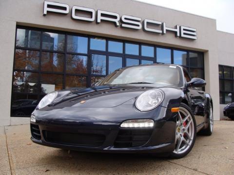 Dark Blue Metallic Porsche 911 Carrera S Coupe.  Click to enlarge.