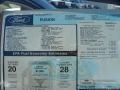  2011 Ford Fusion SEL V6 Window Sticker #8