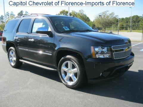 Black Granite Metallic Chevrolet Tahoe LTZ.  Click to enlarge.