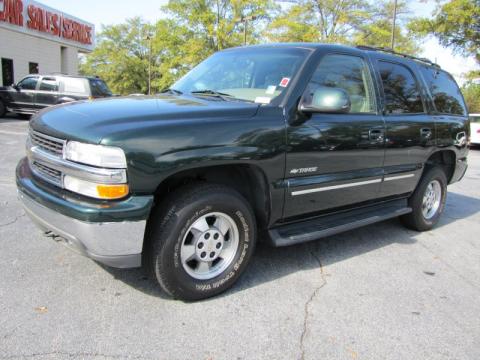 Forest Green Metallic Chevrolet Tahoe LT.  Click to enlarge.