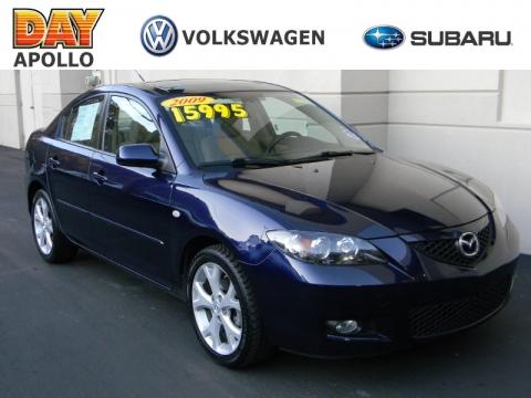 Stormy Blue Mica Mazda MAZDA3 i Touring Sedan. Click to enlarge. Stormy Blue Mica Mazda MAZDA3 i Touring Sedan. Click to enlarge.