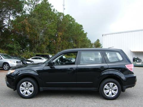 Obsidian Black Pearl Subaru Forester 2.5 X.  Click to enlarge.