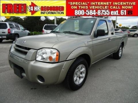 Sand Dune Metallic Nissan Frontier XE King Cab.  Click to enlarge.