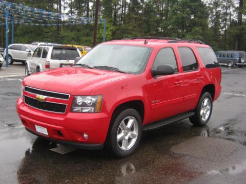 Victory Red Chevrolet Tahoe LT.  Click to enlarge.