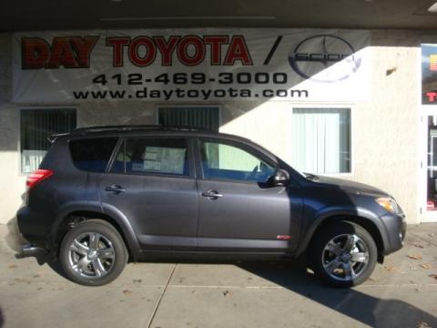 Magnetic Gray Metallic Toyota RAV4 V6 Sport 4WD.  Click to enlarge.
