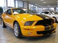 Front 3/4 View of 2009 Ford Mustang Shelby GT500 Coupe #4