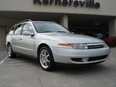 Bright Silver Saturn L Series LW200 Wagon.  Click to enlarge.