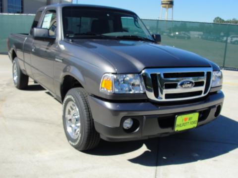 Dark Shadow Grey Metallic Ford Ranger XLT SuperCab.  Click to enlarge.