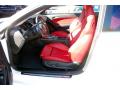  2010 Audi S5 Magma Red Silk Nappa Leather Interior #13