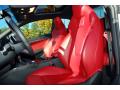  2010 Audi S5 Magma Red Silk Nappa Leather Interior #15